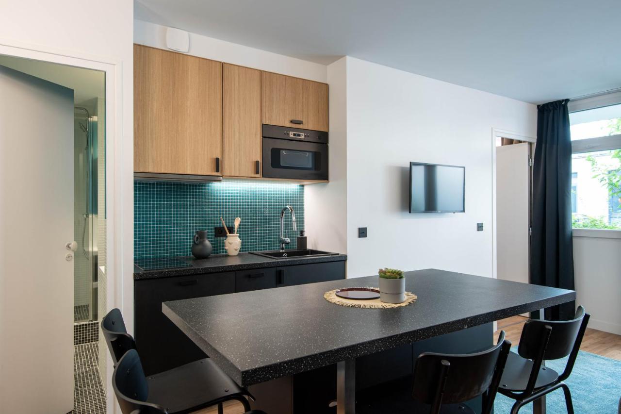 New - Superbe 1 Bdr Appt - Design 60'S - Paris 15E Apartman Kültér fotó