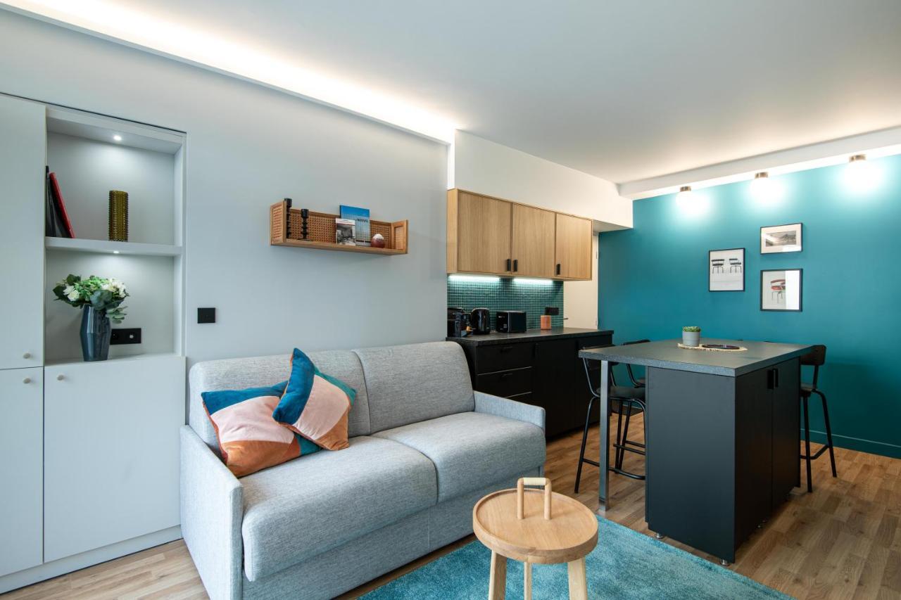 New - Superbe 1 Bdr Appt - Design 60'S - Paris 15E Apartman Kültér fotó