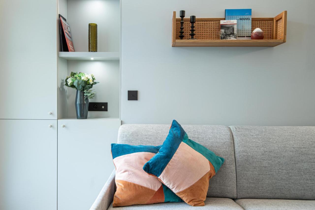New - Superbe 1 Bdr Appt - Design 60'S - Paris 15E Apartman Kültér fotó