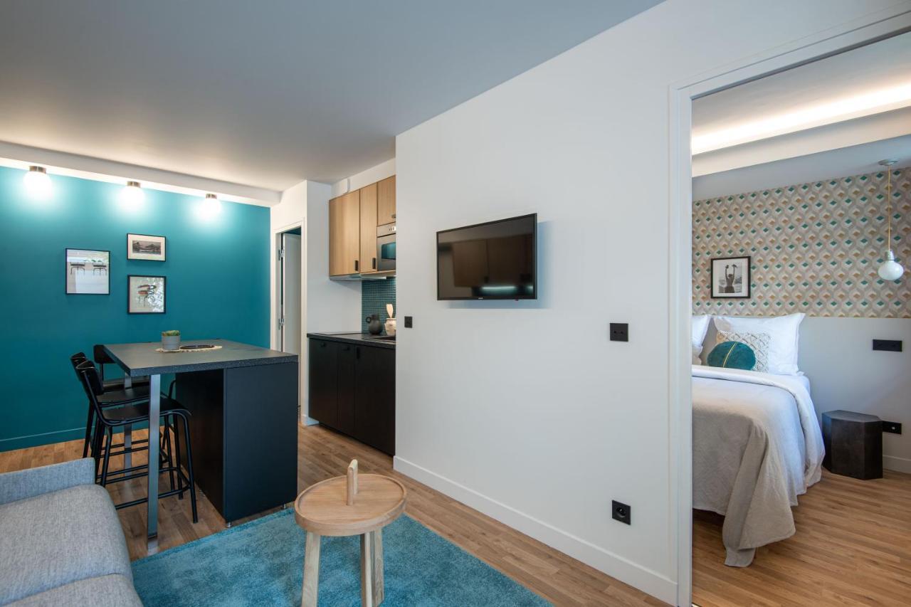 New - Superbe 1 Bdr Appt - Design 60'S - Paris 15E Apartman Kültér fotó